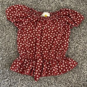 Floral Off-Shoulder Top